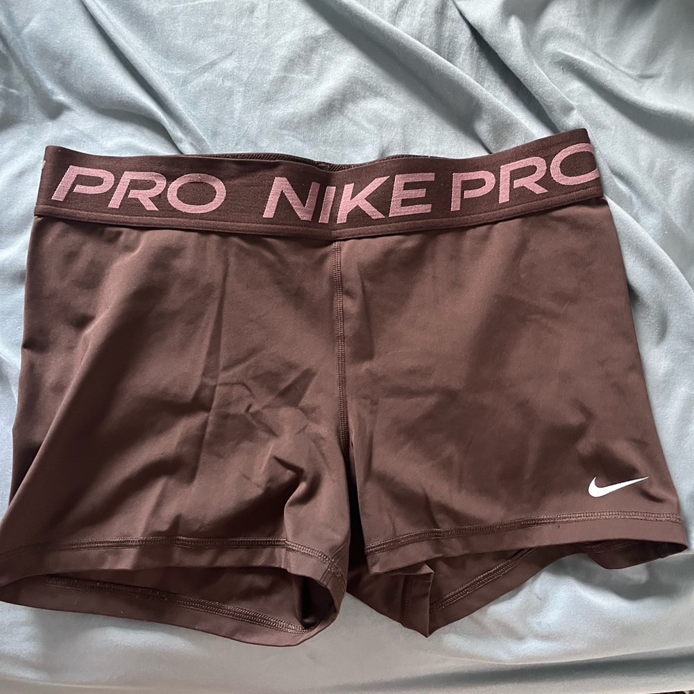 Nike Women's Chocolate Athletic Shorts